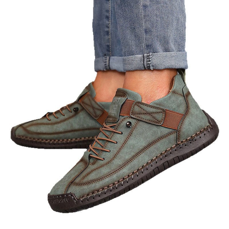 Fashion Leather Outdoor Boots for Stylish Adventures - Image 2