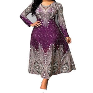 Long Sleeve Maxi Dress for Elegant Everyday Style