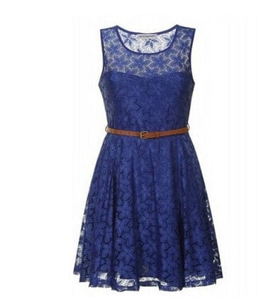 Royal Lace Party Dress for Elegant Short Event Fashion - Image 5