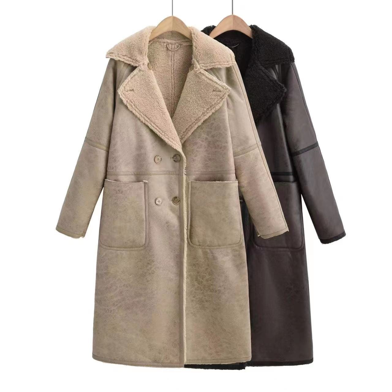 Winter Trench Coat for Women - Stylish Long Outerwear for Cold Weather - Image 5