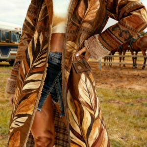 Long Sleeved Woolen Overcoat for Ultimate Warmth and Style
