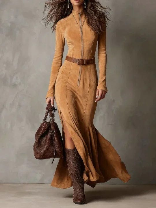 Long-sleeved Cowboy Dresses for Stylish Western Fashion - Image 5