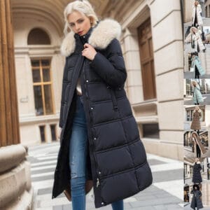 Women’s Thick Long Jacket | Warm Long Winter Outerwear