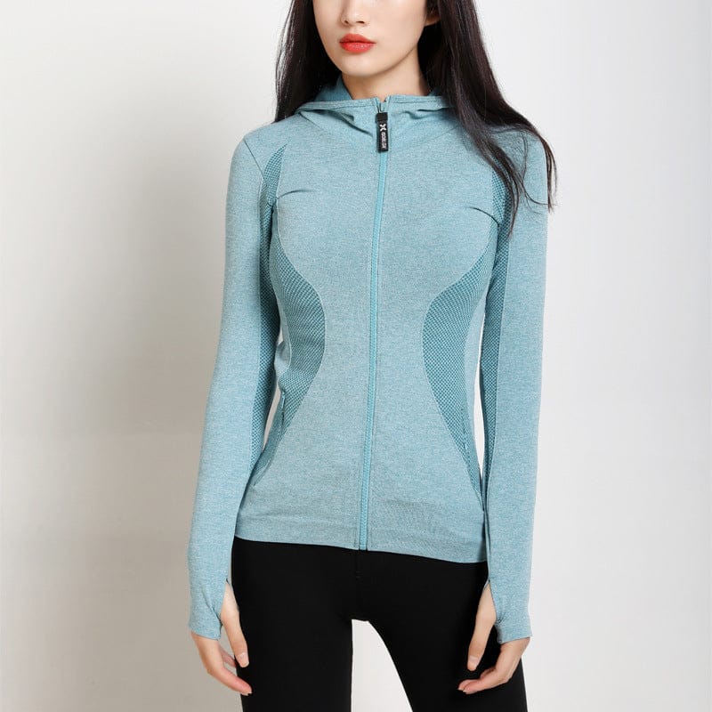 Moisture-Wicking Nylon Cardigan Jacket - Image 5