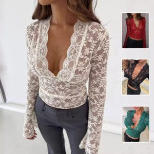 Women’s Slim Fit Top | Elegant Casual Blouse for Women