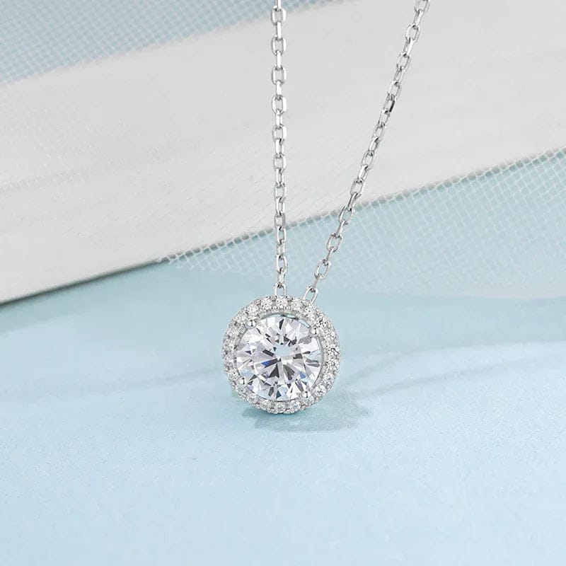 925 Sterling Silver Moissanite Jewelry Set for Timeless Elegance - Image 4