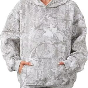 Full Size Kangaroo Pocket Long Sleeve Hoodie Plus Size