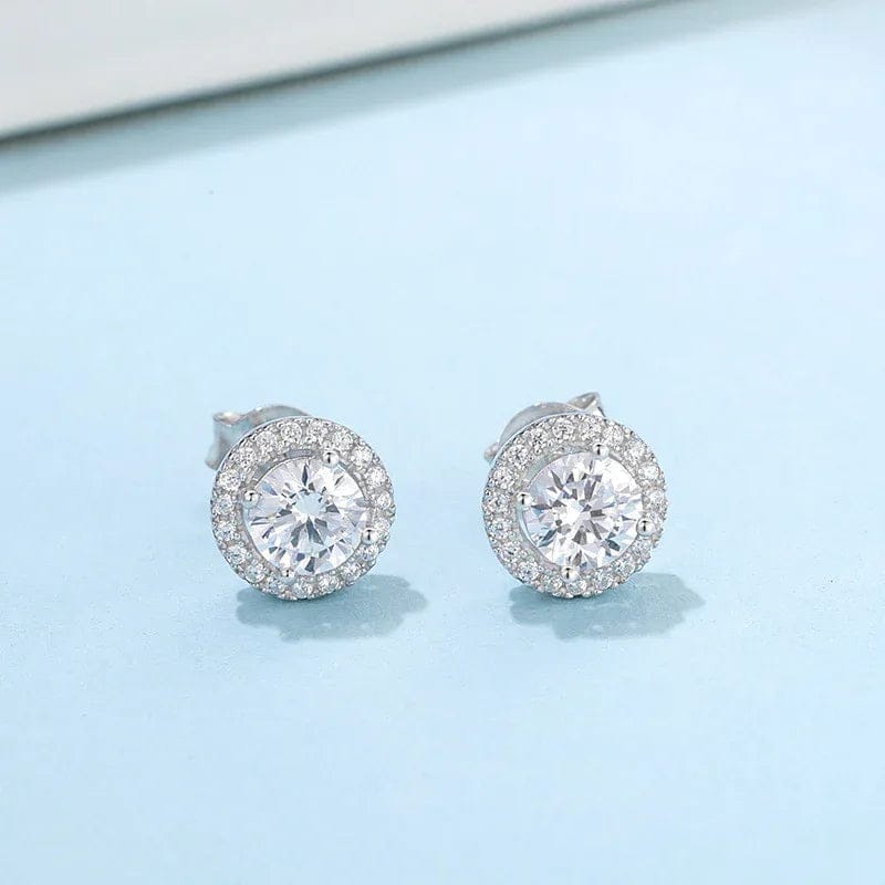 925 Sterling Silver Moissanite Jewelry Set for Timeless Elegance - Image 3