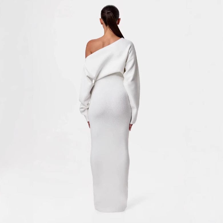 Women’s High-Waist Long Dress | Elegant Commuter One-Piece - Image 5