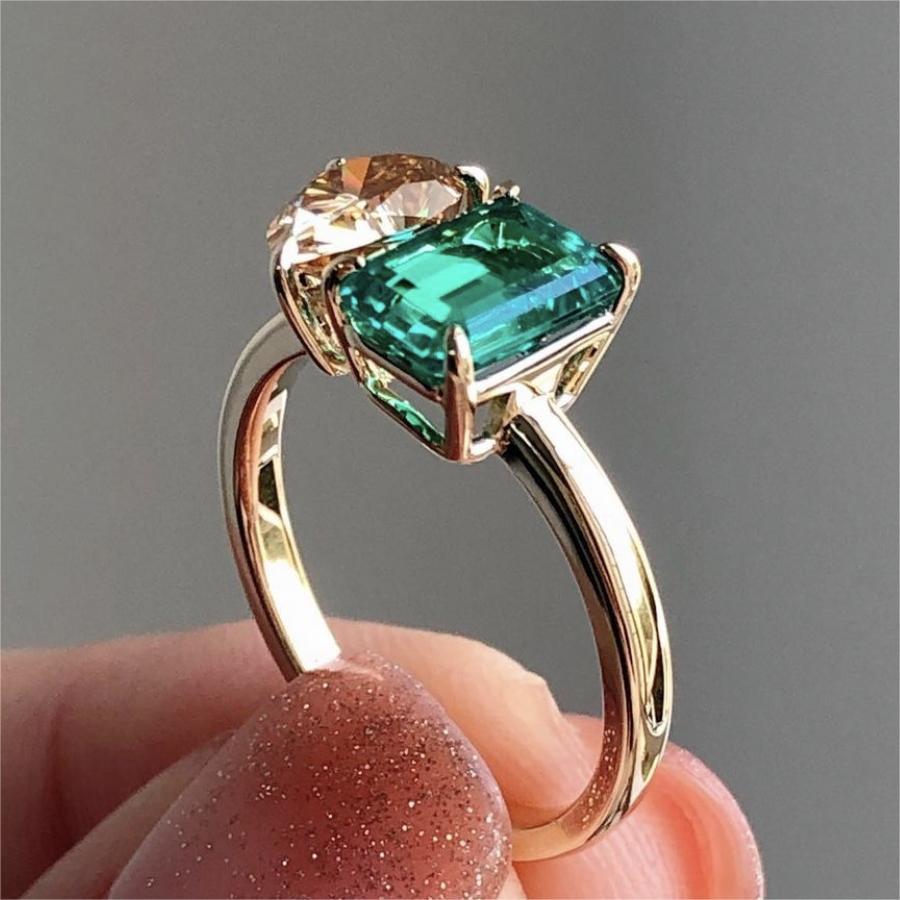 Women’s Gold Flower Ring | Electroplated Alloy Jewelry - Image 2