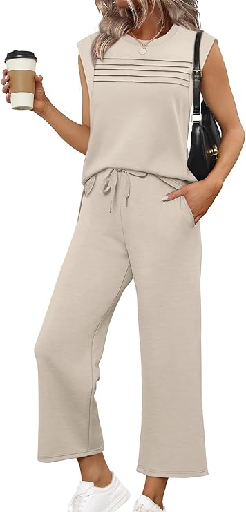 2-Piece Matching Vacation Wide Leg Lounge Set Women β Best Amazon Fashion Find 2026