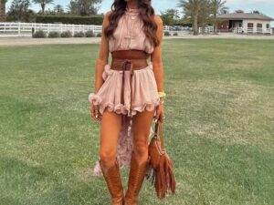 Women’s Ruffle Chiffon Two-Piece Set | Korean Casual Outfit