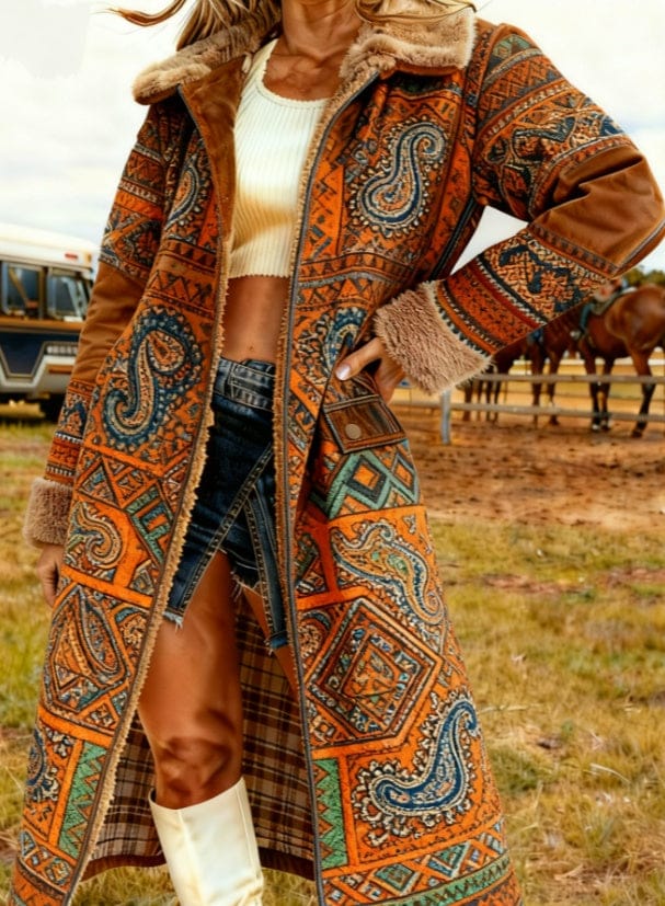 Long Sleeved Woolen Overcoat for Ultimate Warmth and Style - Image 4