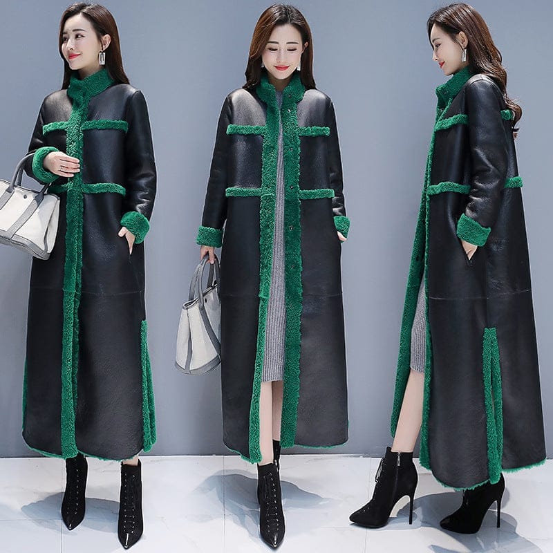 Thick Lamb Wool Coat for Women - Cozy and Stylish Outerwear