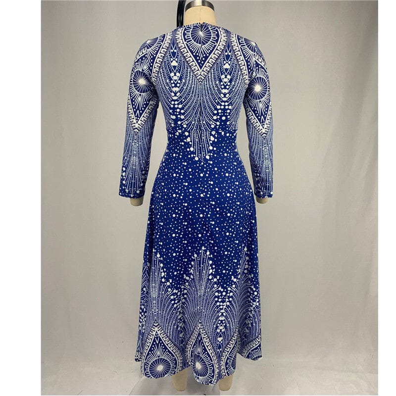 Long Sleeve Maxi Dress for Elegant Everyday Style - Image 3