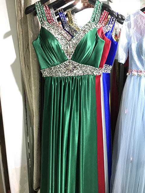 Women’s Elegant Evening Dress – Premium Polyester Blend Fabric - Image 5
