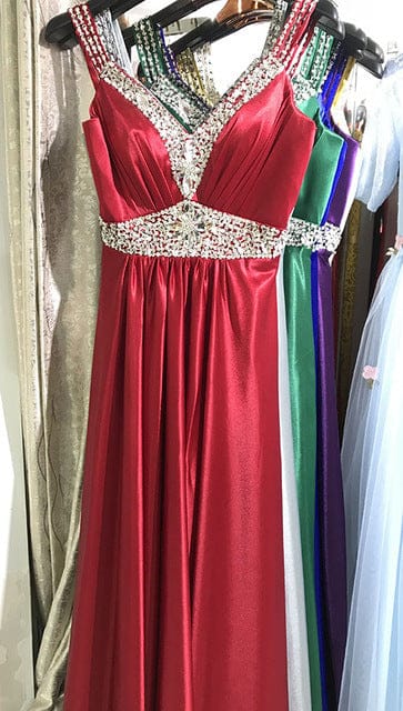 Women’s Elegant Evening Dress – Premium Polyester Blend Fabric - Image 3