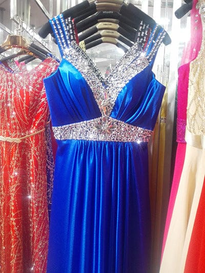 Women’s Elegant Evening Dress – Premium Polyester Blend Fabric - Image 2