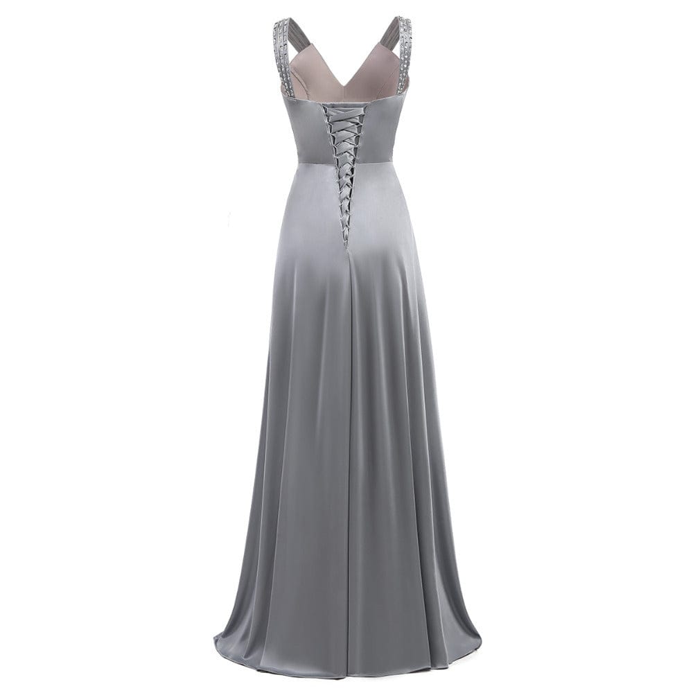 Women’s Elegant Evening Dress – Premium Polyester Blend Fabric - Image 4