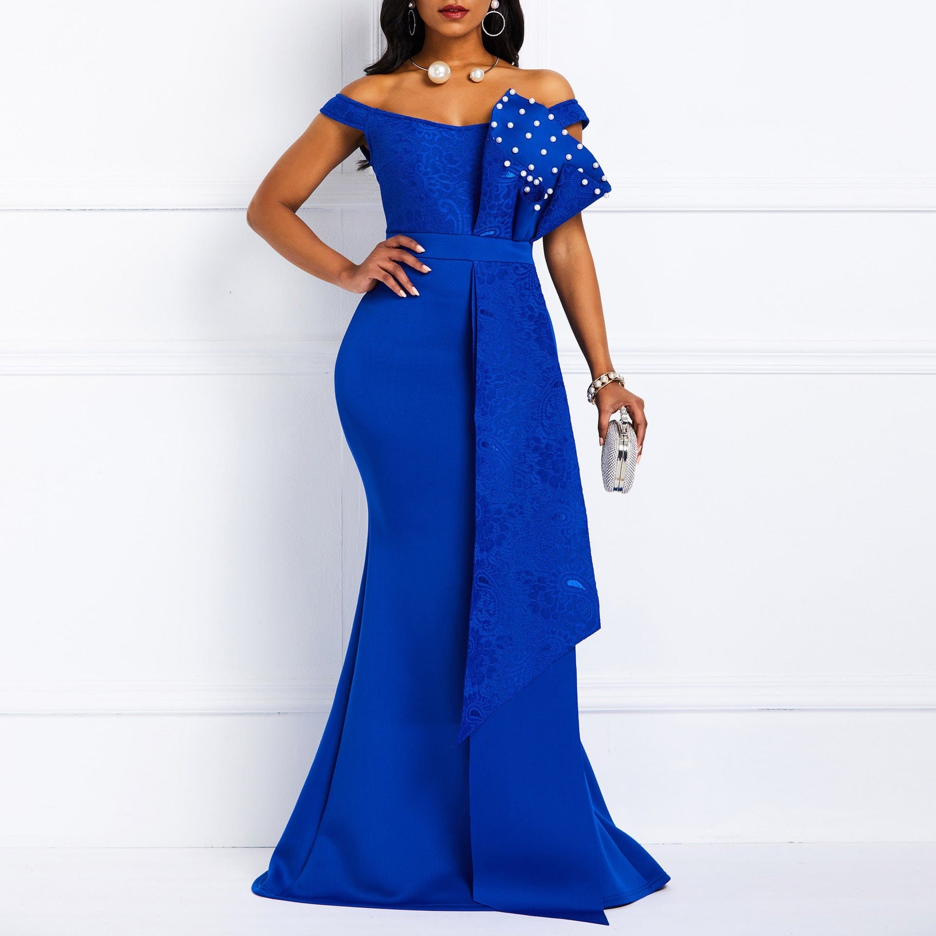 Women’s Solid Color Knitted Dress – BodyFit Style - Image 5