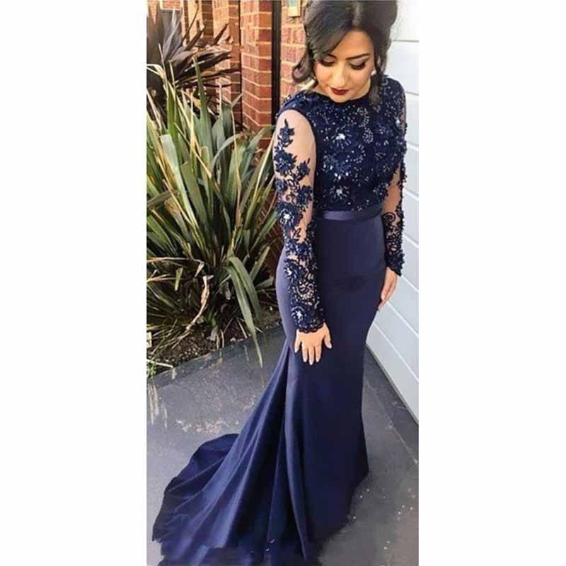 Flattering Lace Evening Dress for Special Occasions - Image 3