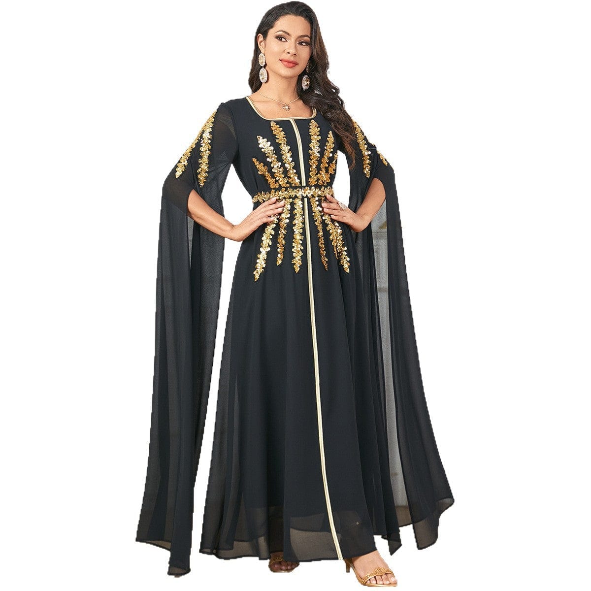 Embellished Wedding Guest Dress for Elegant Celebrations - Image 3