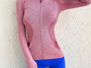 Moisture-Wicking Nylon Cardigan Jacket