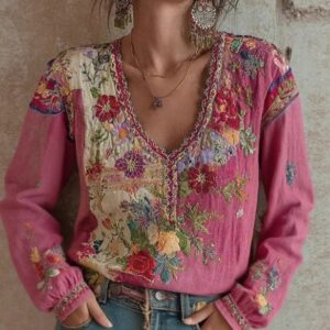 Printed Crew Neck Long Sleeve for Ultimate Comfort and Style