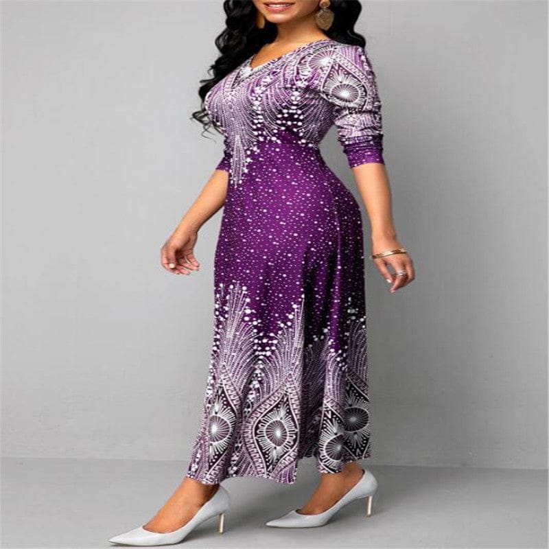 Long Sleeve Maxi Dress for Elegant Everyday Style - Image 5