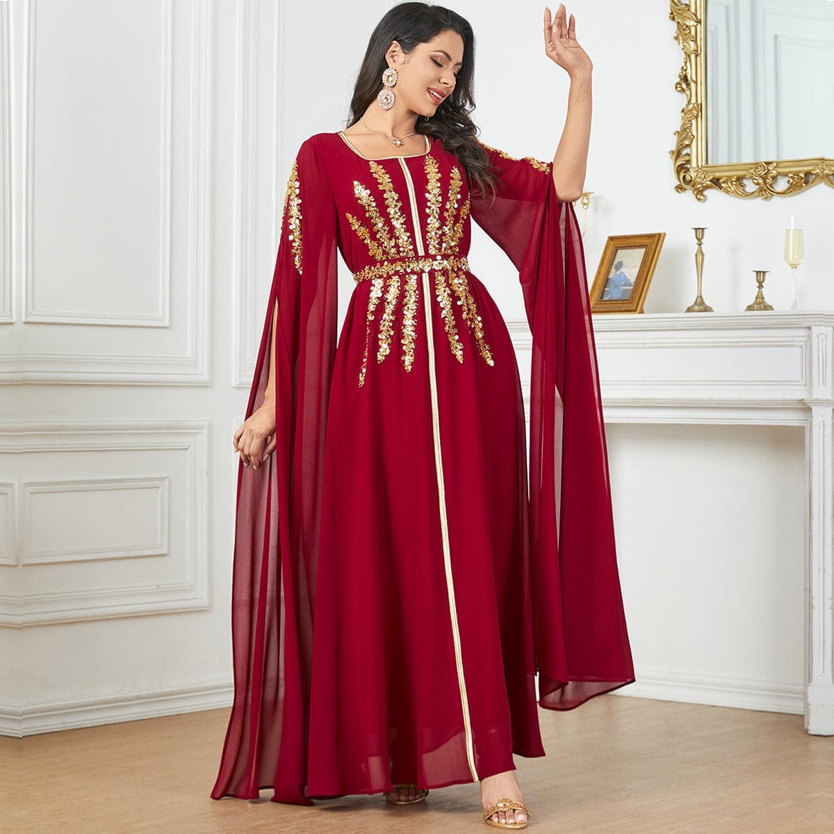 Embellished Wedding Guest Dress for Elegant Celebrations
