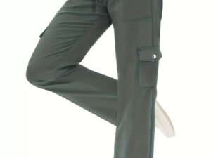 Relaxed Fit Active Pants with Drawstring Waist