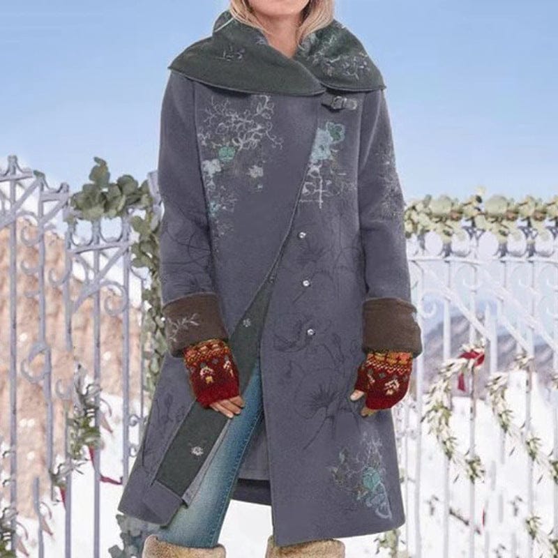 Women’s Printed Nylon Coat | Medium-Length Lightweight Jacket - Image 5