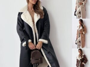 Winter Trench Coat for Women - Stylish Long Outerwear for Cold Weather