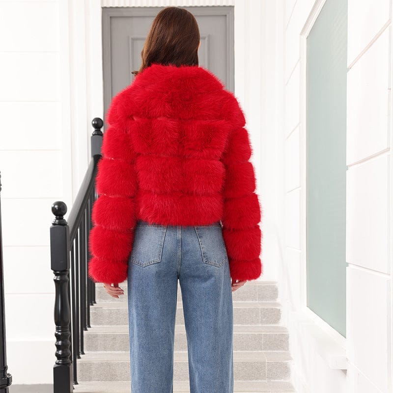 Thickened Warm Winter Fur Jacket - Image 4