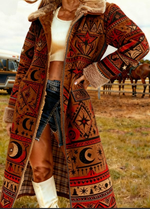 Long Sleeved Woolen Overcoat for Ultimate Warmth and Style - Image 3