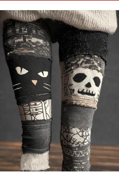 Athletic Printed Yoga Pants for Womens - Image 2