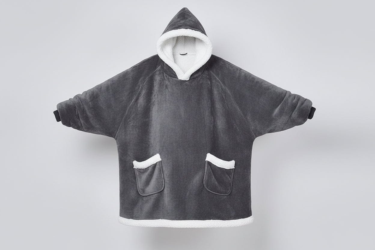 Women Oversized Pullover With Pockets - Image 4