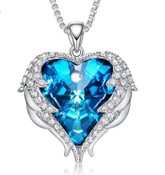 Valentines Pendant Necklace - Handmade Gift with Elegant Gift Box