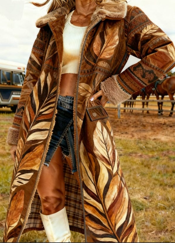 Long Sleeved Woolen Overcoat for Ultimate Warmth and Style - Image 2