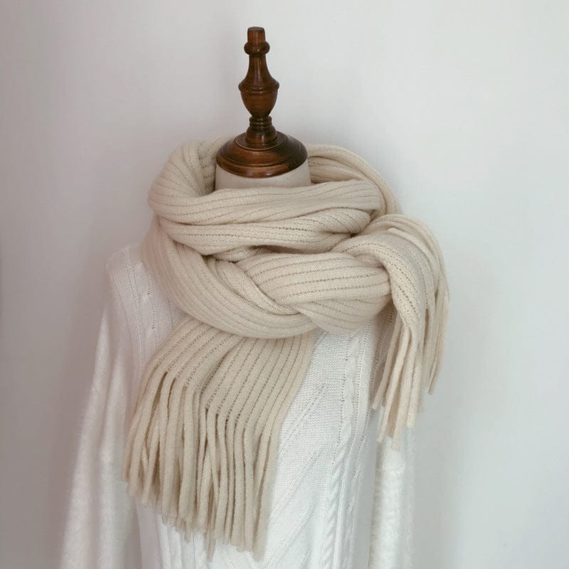 Winter Versatile Warm Wool Scarf for Women - Image 2