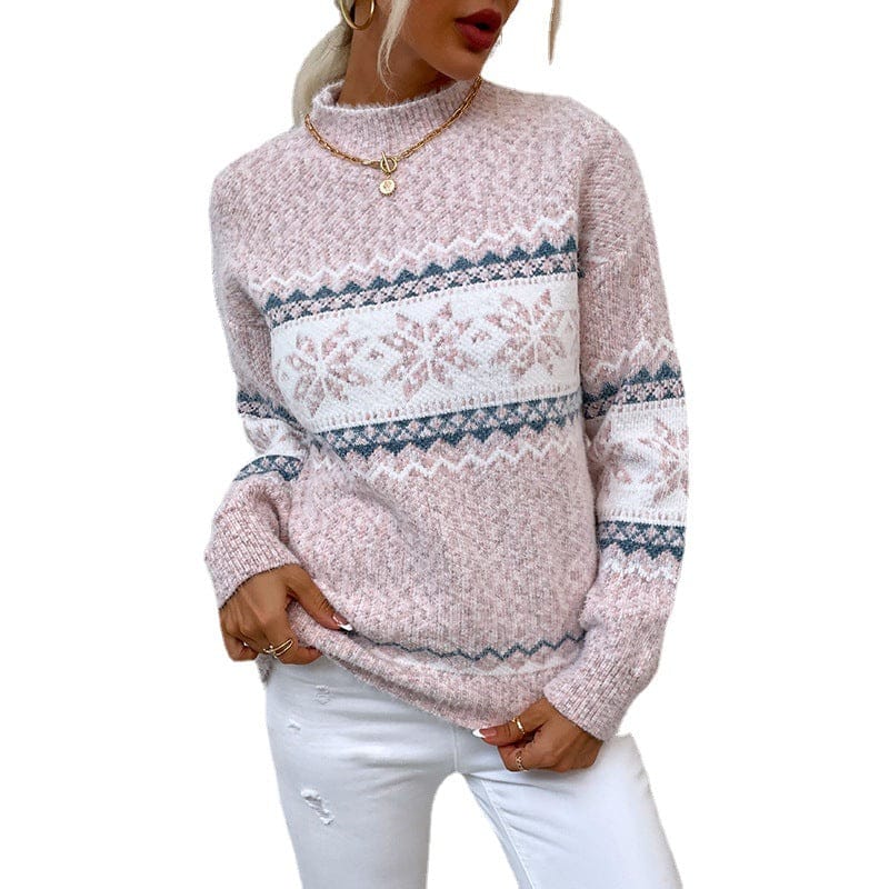 Cozy Christmas Sweater for Women | Winter Knit Top - Image 5