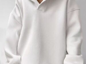 Dropped Shoulder Sweatshirt - Long Sleeve Style for Ultimate Comfort