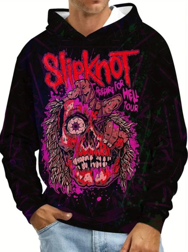 Halloween Hooded Sweatshirt for Spooky Style