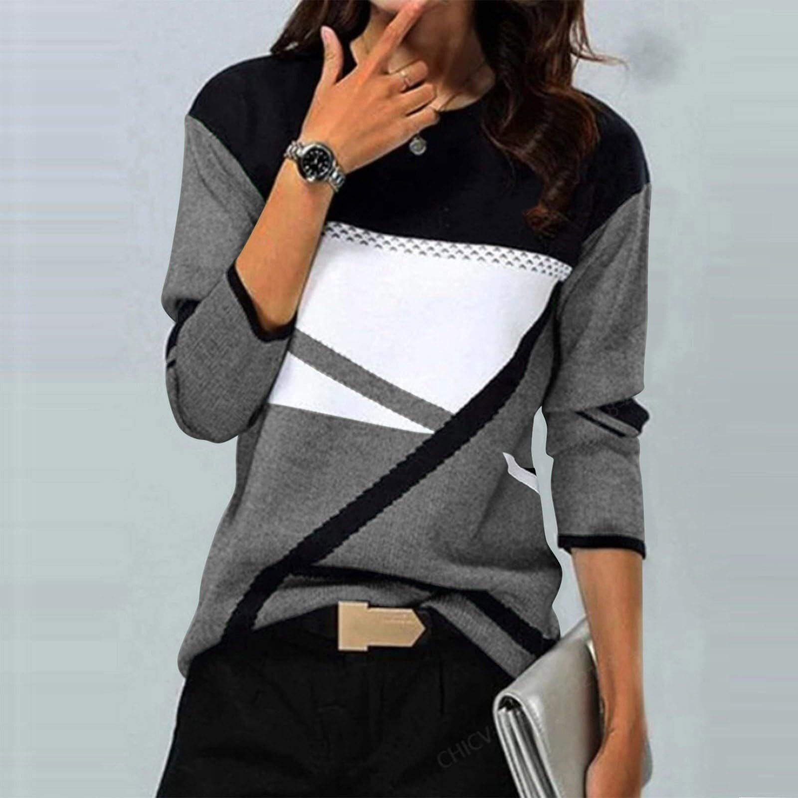 Striped Long Sleeve T-Shirt for Effortless Style - Image 3
