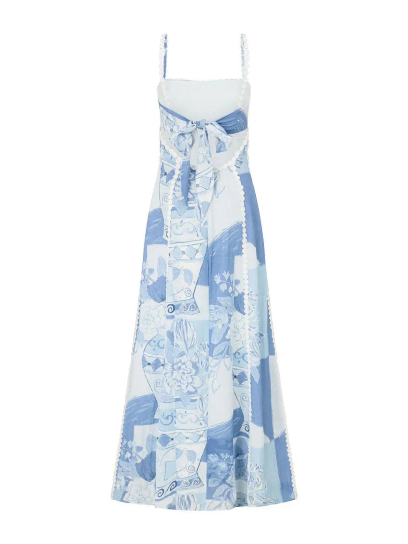 Printed Square Neck Cami Maxi Dress for Effortless Style and Comfort - Image 2