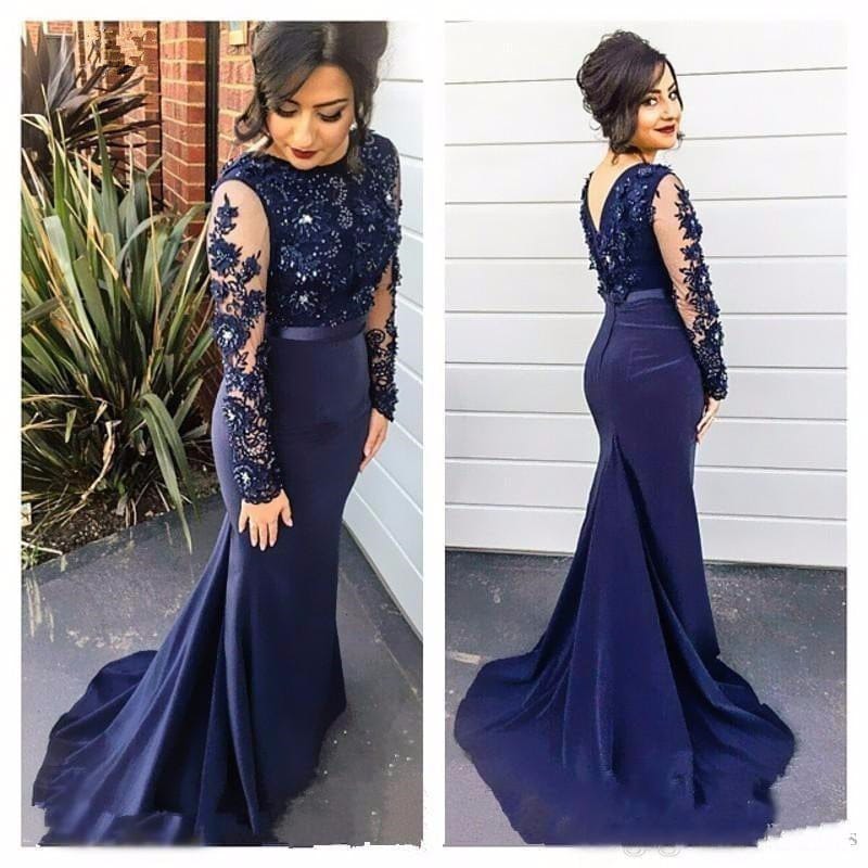 Flattering Lace Evening Dress for Special Occasions - Image 4