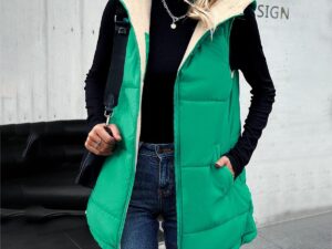 Women’s Solid Color Jacket – Simple Fashion Outerwear
