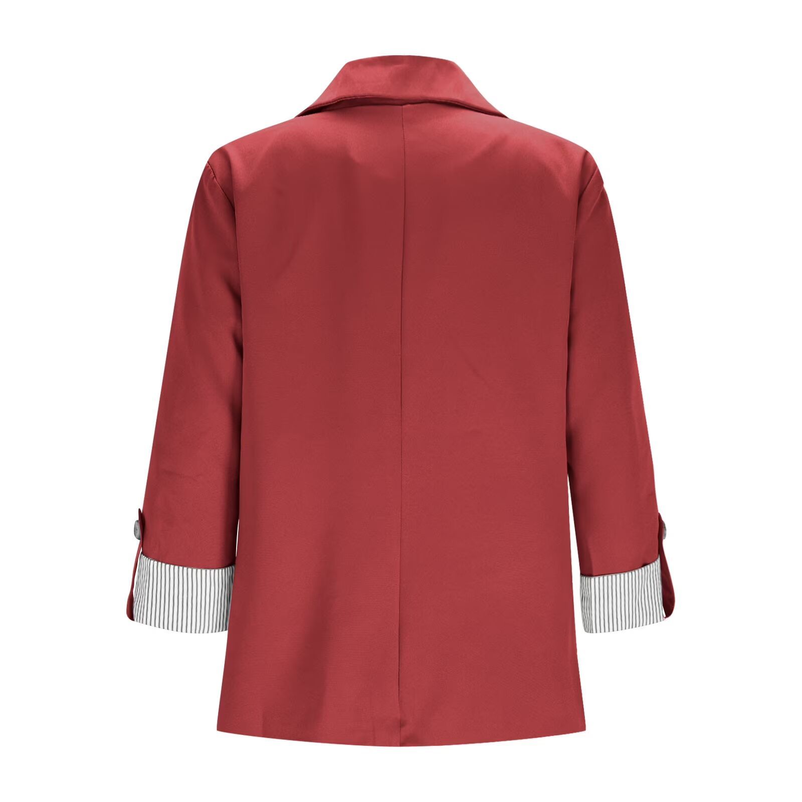 Women’s Open Front Casual Blazer | Long Sleeve Office Suit Jacket - Image 6