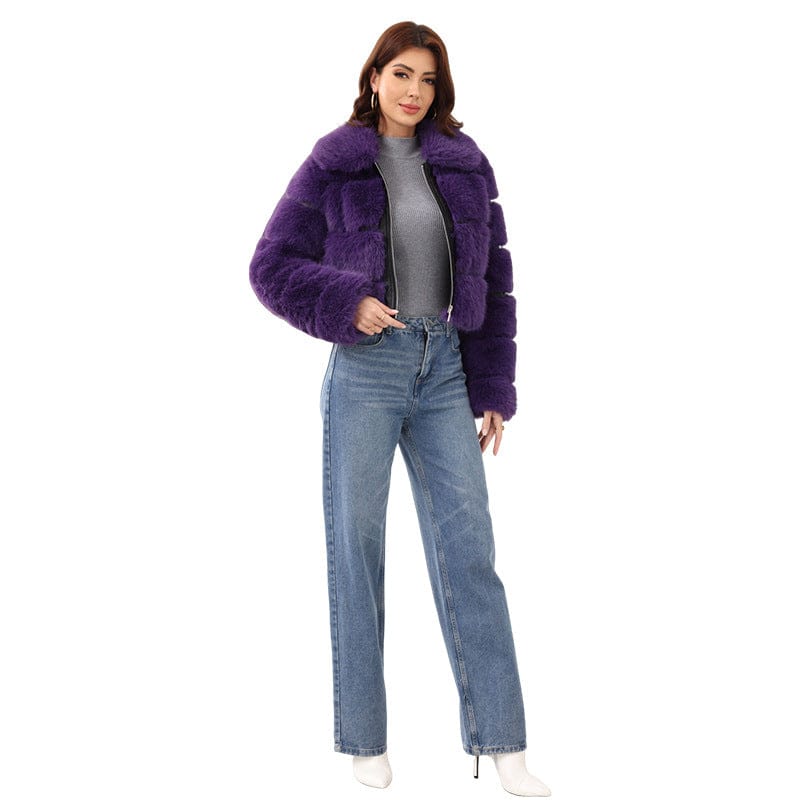 Thickened Warm Winter Fur Jacket - Image 3
