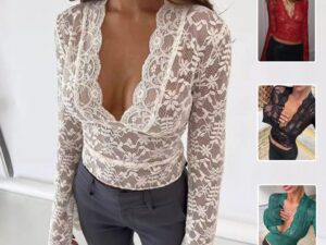 Women’s Slim Fit Top | Elegant Casual Blouse for Women